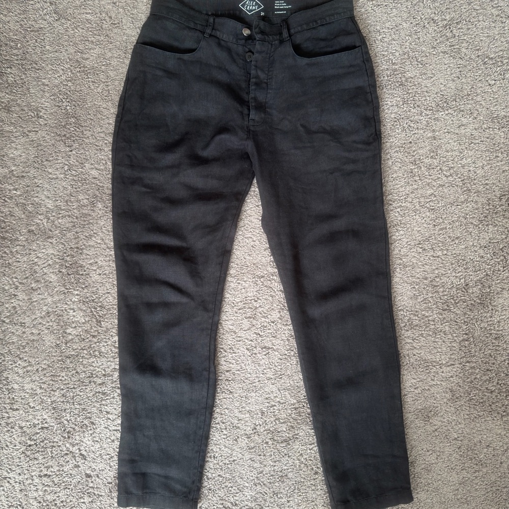 Alex Crane Black Pants